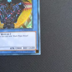 Magician of Black Chaos YGLD-ENC01 Yugi's Legendary Decks 1st Edition LP - Image 5