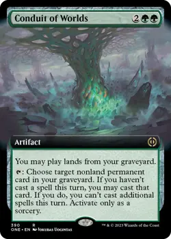 Foil - Conduit of Worlds (Extended Art) - 390 / LP / English - Image 1