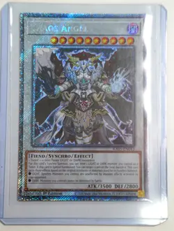 Yugioh! 1x Chaos Angel RA05-EN043 Platinum Secret Rare 1st Ed NM - Image 1