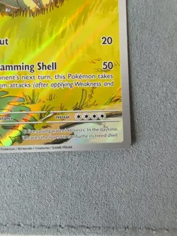 Pokemon TCG Grotle 164/162 Temporal Forces Illustration Rare Card - Image 4