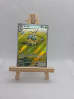 Pokemon TCG Grotle 164/162 Temporal Forces Illustration Rare Card - Image 1