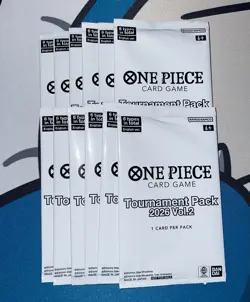 (12x) One Piece Card Game Tournament Pack 2026 Vol. 2 English Sealed Promo - Image 1