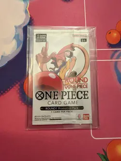 SEALED One Piece TCG Round1 Promo Pack - Image 1