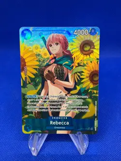 One Piece Royal Blood Rebecca OP10-058 Parallel Alternate Alt Art NM - Image 1