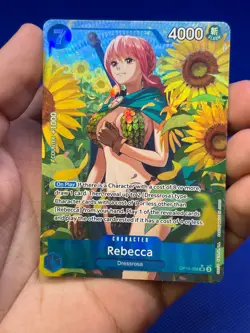 One Piece Royal Blood Rebecca OP10-058 Parallel Alternate Alt Art NM - Image 2
