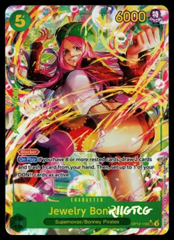 Jewelry Bonney (Alternate Art) OP12-118 Legacy of the Master Foil NM One Piece - Image 1