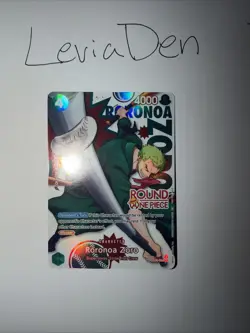 Roronoa Zoro One Piece Card Game English Round 1 promo - Image 1