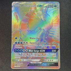 Wishiwashi GX 151/145 SM Guardians Rising Secret Rare Full Art Holo 210 HP EN - Image 1
