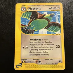 Pidgeotto Pokemon Card #88/165 Expedition Base Set - MP - Image 1
