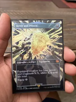 Aettir and Priwen (Borderless) Final Fantasy Foil - Image 1