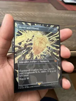 Aettir and Priwen (Borderless) Final Fantasy Foil - Image 2