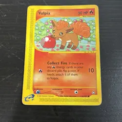 Vulpix 116/147 Common Aquapolis Pokemon Card MP - Image 1