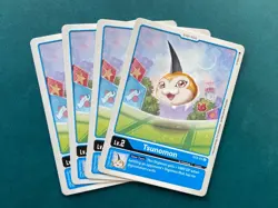 Tsunomon ST2-01 Playset Starter Deck Cocytus Blue Digimon Card Game x4 - Image 1