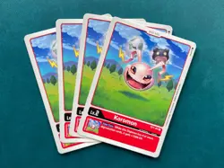 Koromon ST1-01 Playset Starter Deck Gaia Red Digimon Card Game x4 - Image 1