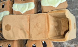 6 x *New* Lot Eevee Plush Deck Box Card Holder Storage Case Prismatic Evolutions - Image 3