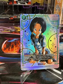 Videl FB10-064 Alternate Art Cross Force Dragon Ball English Card Fusion World - Image 2