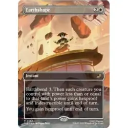 EARTHSHAPE (BORDERLESS) X4 Avatar: The Last Airbender Eternal Magic MTG CARD - Image 1