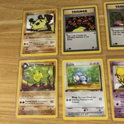 Pokemon Team Rocket 1st Edition Card Bundle - Image 2
