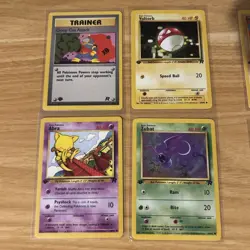 Pokemon Team Rocket 1st Edition Card Bundle - Image 4