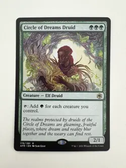 Circle of Dreams Druid MTG Magic the Gathering Card NM Near Mint AFR - Image 1