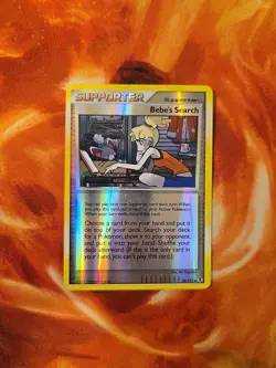 Pokemon Bebe's Search Reverse Holo Platinum Rising Rivals Card 89/111 Uncommon - Image 1