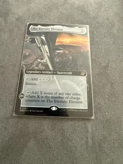 The Eternity Elevator (Extended Art) Edge of Eternities Foil NM - Image 1