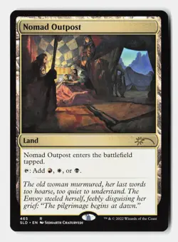 Nomad Outpost 465 Rare Secret Lair Drop Series Magic: The Gathering Near Mint - Image 1