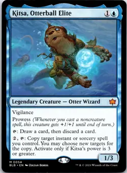 Kitsa, Otterball Elite 54 Mythic Bloomburrow Magic: The Gathering Near Mint - Image 1
