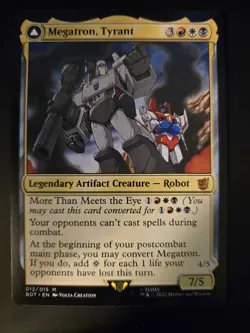 Megatron, Tyrant NM Transformers - The Brothers' War MTG FREE SHIPPING - Image 1