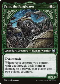 NM - Fynn, the Fangbearer (Showcase) [KHM - 316] Kaldheim - Image 1