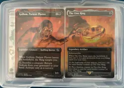 2023 Magic Gathering Gollum & The One Ring Full Art Foil Set - Image 1