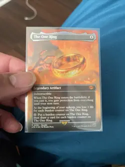 2023 Magic Gathering Gollum & The One Ring Full Art Foil Set - Image 3