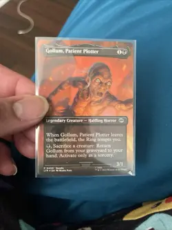 2023 Magic Gathering Gollum & The One Ring Full Art Foil Set - Image 4