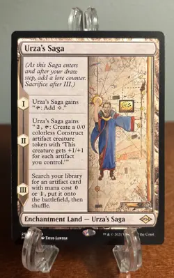 MTG Urza's Saga Magic the Gathering Regular Lightly Played MH2 Modern Horizons 2 - Image 1