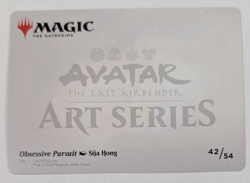 MTG Obsessive Pursuit Borderless Art Series Avatar: The Last Airbender 42/54 - Image 2
