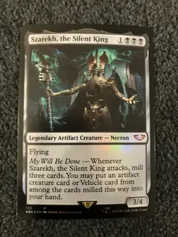 Magic MTG - Szarekh, the Silent King Foil - Universes Beyond: Warhammer 40k - Image 1