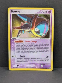 Deoxys (Speed Forme) 2/106 EX Emerald Holo Rare Pokemon TCG Nintendo MP+ - Image 1