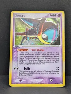 Deoxys (Speed Forme) 2/106 EX Emerald Holo Rare Pokemon TCG Nintendo MP+ - Image 3