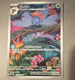 The Pokemon Company Gloom 198/197 SV03: Obsidian Flames Illustration Rare Holo - Image 1