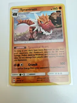 Pokemon 💛 TCG Tyrantrum Forbidden Light 69/131 Holo Holo Rare Fast and Safe 📦 - Image 1