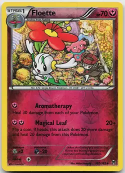 Floette 102/162 Uncommon BREAKthrough Pokemon Reverse Holo Near Mint - Image 1