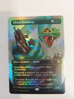Ohran Frostfang (Borderless) Commander Masters Foil - Image 1