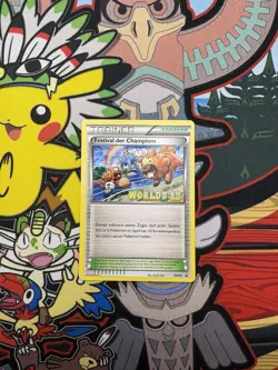 2013 Pokemon World Championships Champions Festival BW95 5 Language Lot (NM/LP) - Image 3
