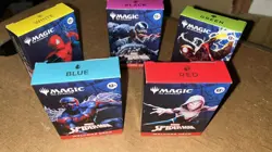 SDCC 2025 Magic The Gathering x Spider-Man Complete Welcome Deck Set (5) - Image 1