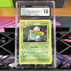 Pokemon TCG Ivysaur Trading Card Game Classic 2023 002/034 Holo EN CGC 10 - Image 1