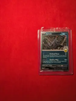 2x ZARUDE 056/084 EB Games Promo Stamp 30th Anniversary Pitch Black Pokemon - Image 1