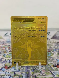 Pokemon Mega Darkrai EX 120/084 Ultra Rare Full Art Gold Holo - Image 2