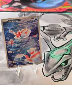 Pitch Black Goldeen Holo Illustration Rare, 087/084 NM Pokemon TCG - Image 1