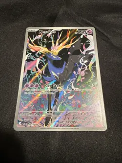Pokemon TCG Xerneas 091/086 Holo Full Art Rare EN Chaos Rising NM - Image 1