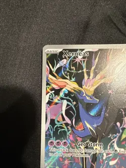 Pokemon TCG Xerneas 091/086 Holo Full Art Rare EN Chaos Rising NM - Image 2